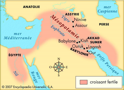 mesopotamie Mésopotamie